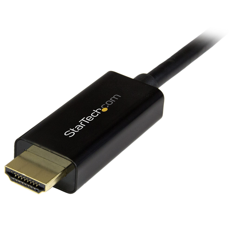 StarTech DP2HDMM1MB 3ft (1m) DisplayPort to HDMI Cable